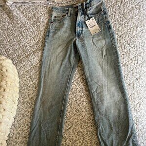 ZARA straight-leg jeans
